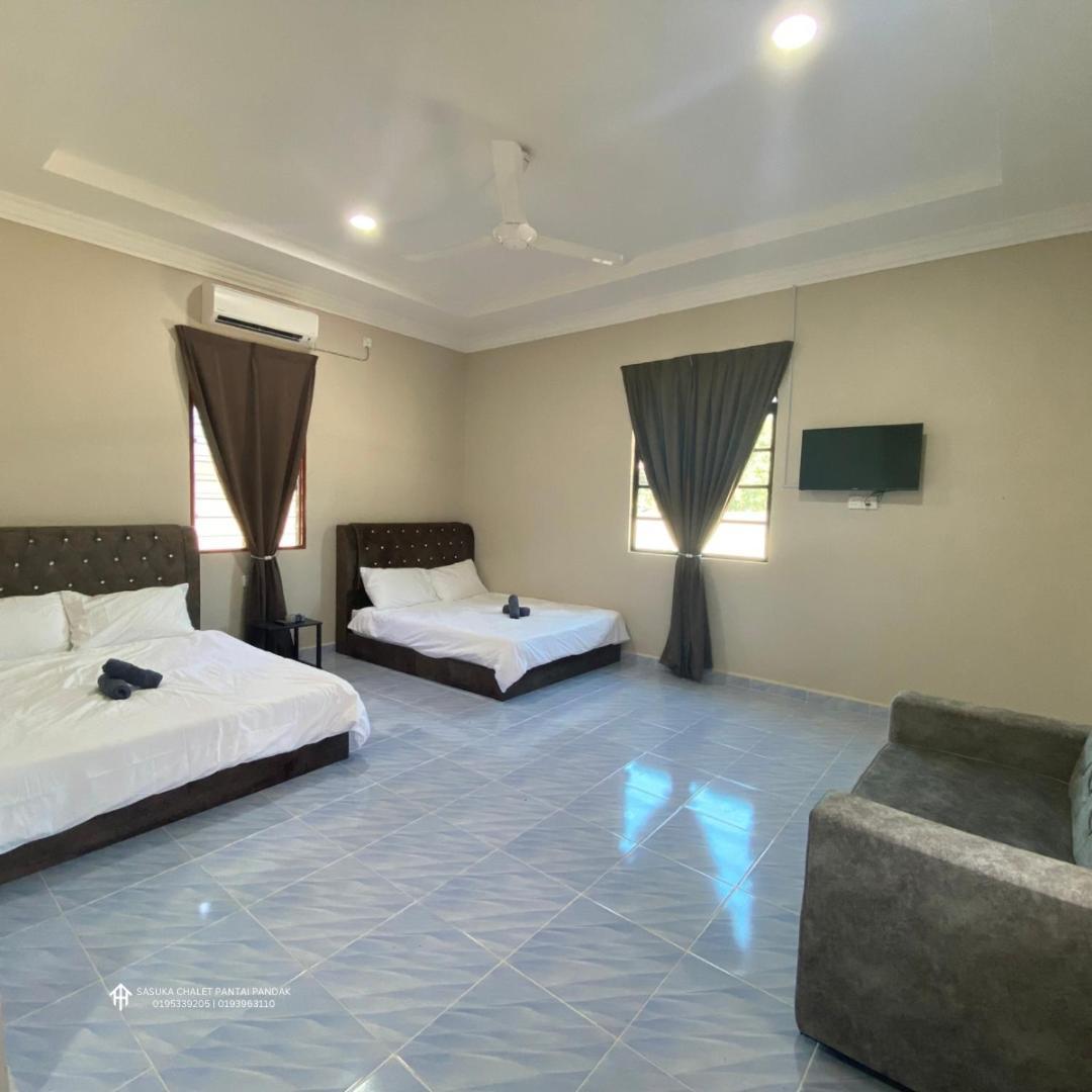 Sasuka Chalet Pantai Pandak Куала-Тренгану Екстер'єр фото